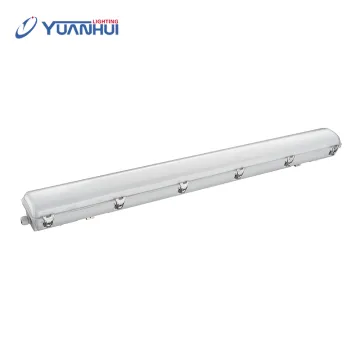 80W-150W Waterproof Linear Tri-Proof LED Emergency Light Fixtures with 8ft/2.4m Polycarbonate Housing