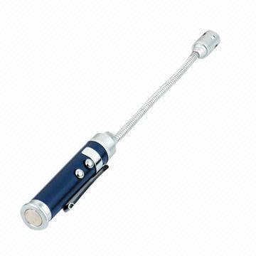 LED-Laterne mit flexibler Pfahl und Magnetfuß