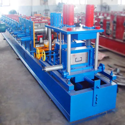 Building frame c z purlin roll forming machine