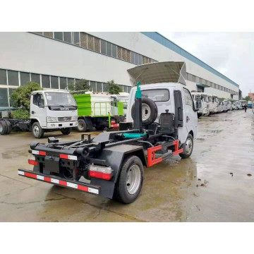 Light Hook Arm Garbage Truck With 3 Cbm