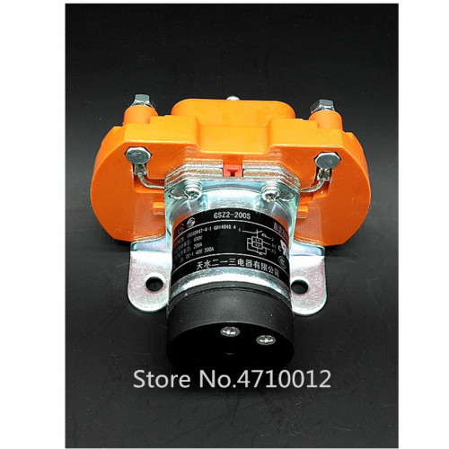 Tianshui genuine product gsz2-200s single pole dc contactor DC24V 200A forklift generator Normally open dc contactor, wireless