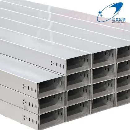 Trough-type fireproof cable tray stainless steel