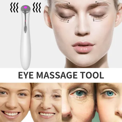 Wrinkle Reduction Massager: Vibration Eye Care Pen for Erasing Fine Lines and Enhancing Eye Beauty