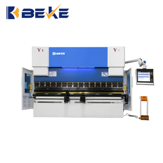 Fully Automated Delem DAT System 3200-160T CNC Press Brake and Motorized Finger Block: Advanced Sheet Metal Bending Technology