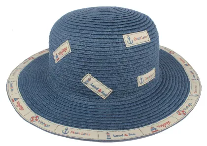 lovely straw hat children's hat paper hat