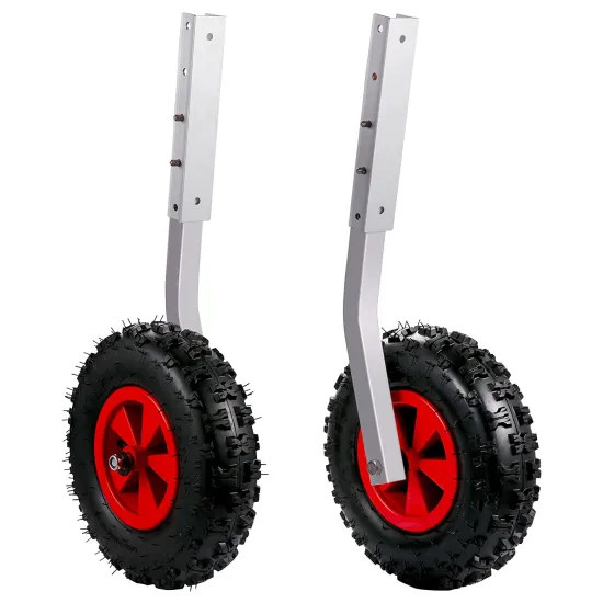 Professional Marine Grade Launching Trolley Wheels for Boats