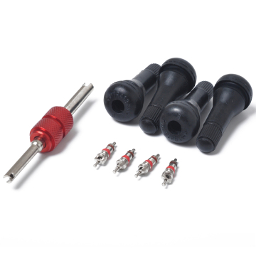4pcs TR413 Snap-in Tire Rubber Valve Stems with 4 Valve Cores+Core Removal Tool Wrench-Wholesale Price at BAJUTU-Wish Hot Seller