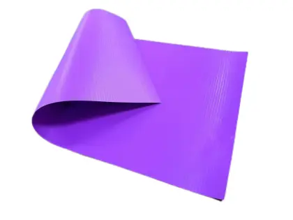 500gsm Purple Waterproof PVC Laminated Tarpaulin