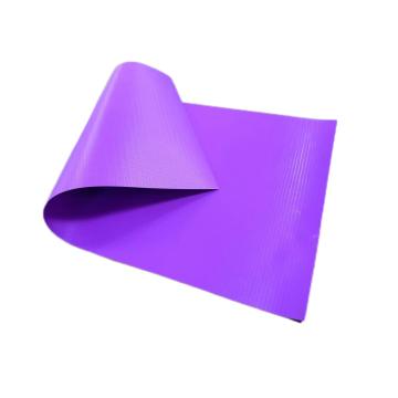 500GSM PVC Tarpaulin Purple Plank Color