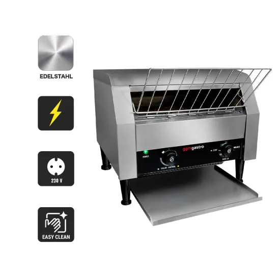 Countertop Breakfast Toaster Automatic Conveyor Toaster