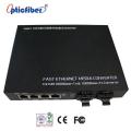 10/100/1000 base Tx đến 1000 căn cứ Fx Media Converter