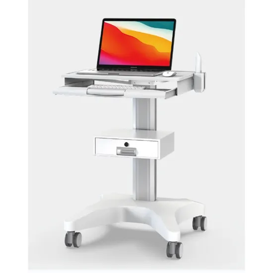 Mobile Dental Clinic Trolley with 3D Scanner and Display