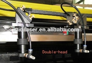 2015 dual head wooden arts and crafts greeting card laser engraving and cutting machine RD-1310