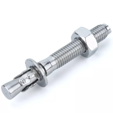 Dynabolt Sleeve Anchor with Hex Head Bolt: Carbon Steel Construction for Factory Applications