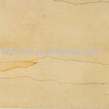 golden stripe cream marble tile