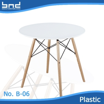 Cheap modern wood rustic dining tables B06