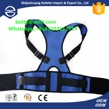 2016 AOFEITE Magnetic Posture Back Shoulder Corrector Support Brace Belt Help you correct your posture
