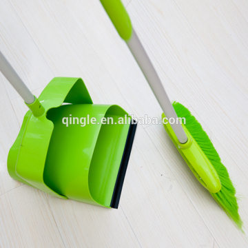 windproof Factory wholesale long handle broom and dustpan set,Household cleaning dustpan