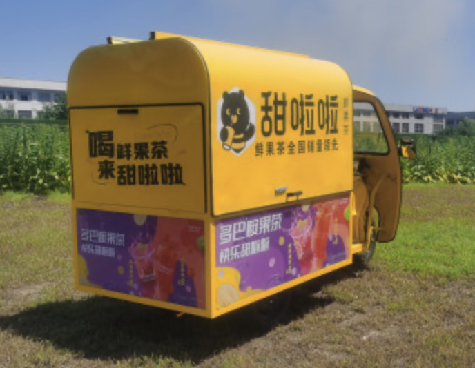 Stall food trucks can be customized