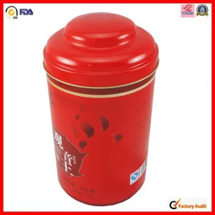 traditional Chinese gift tin box for tea