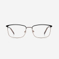 Square Metal Men's Optical Frames