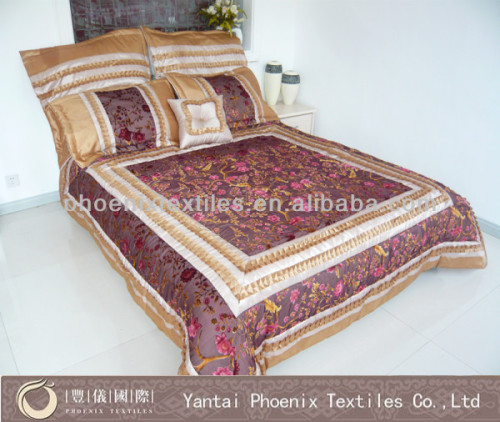 hot sale fashion embroidered patchwork bedding