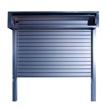 Windproof Fiberglass Roller Shutter with Safety Automatic Alarm and Finished Surface