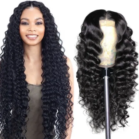 40 Inch Raw Indian Virgin Hair Vendor Extensions Bundles Lace Front Wigs Human Hair Pre Plucked