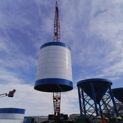 Exportación al silo de cemento del sahara occidental 100t