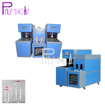 Semi-Auto Mineral Water Pet Flaschenblasformmaschine 3-10L