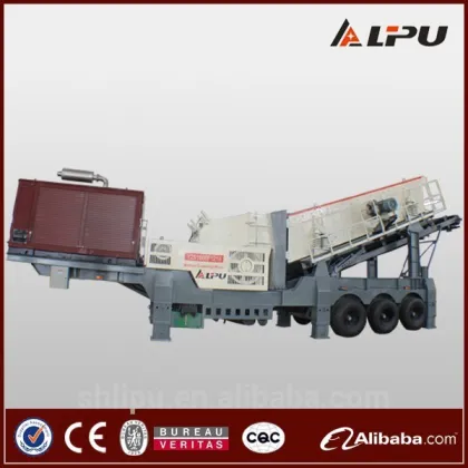 Mobile Rock Crusher Plant Mineral Processing Equipment