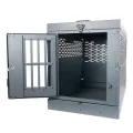 Folding Collapsible Metal Stationery Kennel Cage Dog Crate