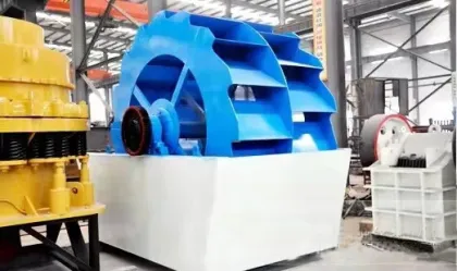 Bucket Washing Machine Construction Sand Coal Washing Plant