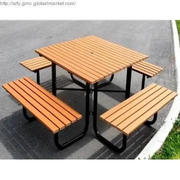 HDPE Plastic Chair, HDPE Woodlike Chair, Plastic Outdoor Table