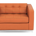 Florence knoll replica single leather sofa