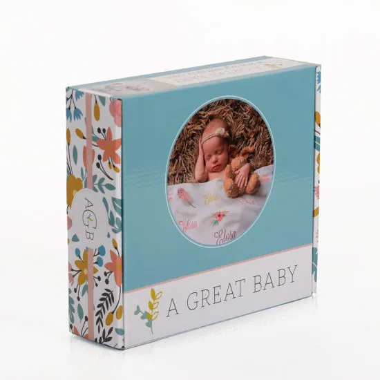 Custom Printed Logo Paper Packaging Baby Products Box