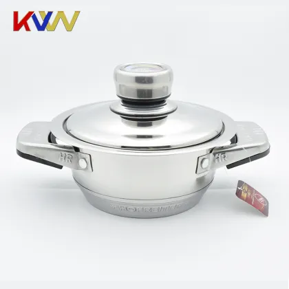 20Pcs Stainless Steel Casserole Hotpot Cooking Pot Set - High Quality