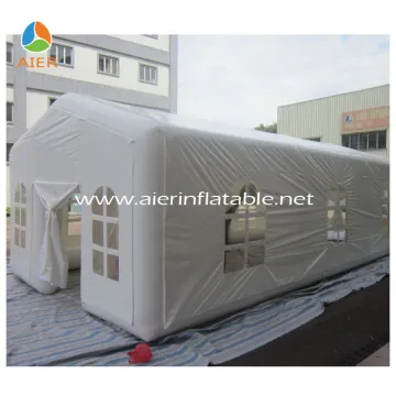 10x5 Sealed UV Resistant 30 person big outdoor event tent, express inflating party tent for sale, cheap inflatable tent price