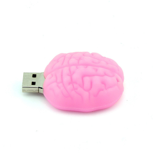 Unidad flash USB con forma de cerebro personalizada