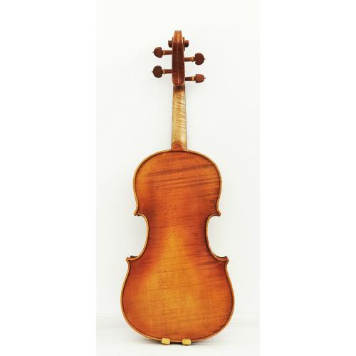 Violon à finition brillante fabriqué à la main pour les professionnels