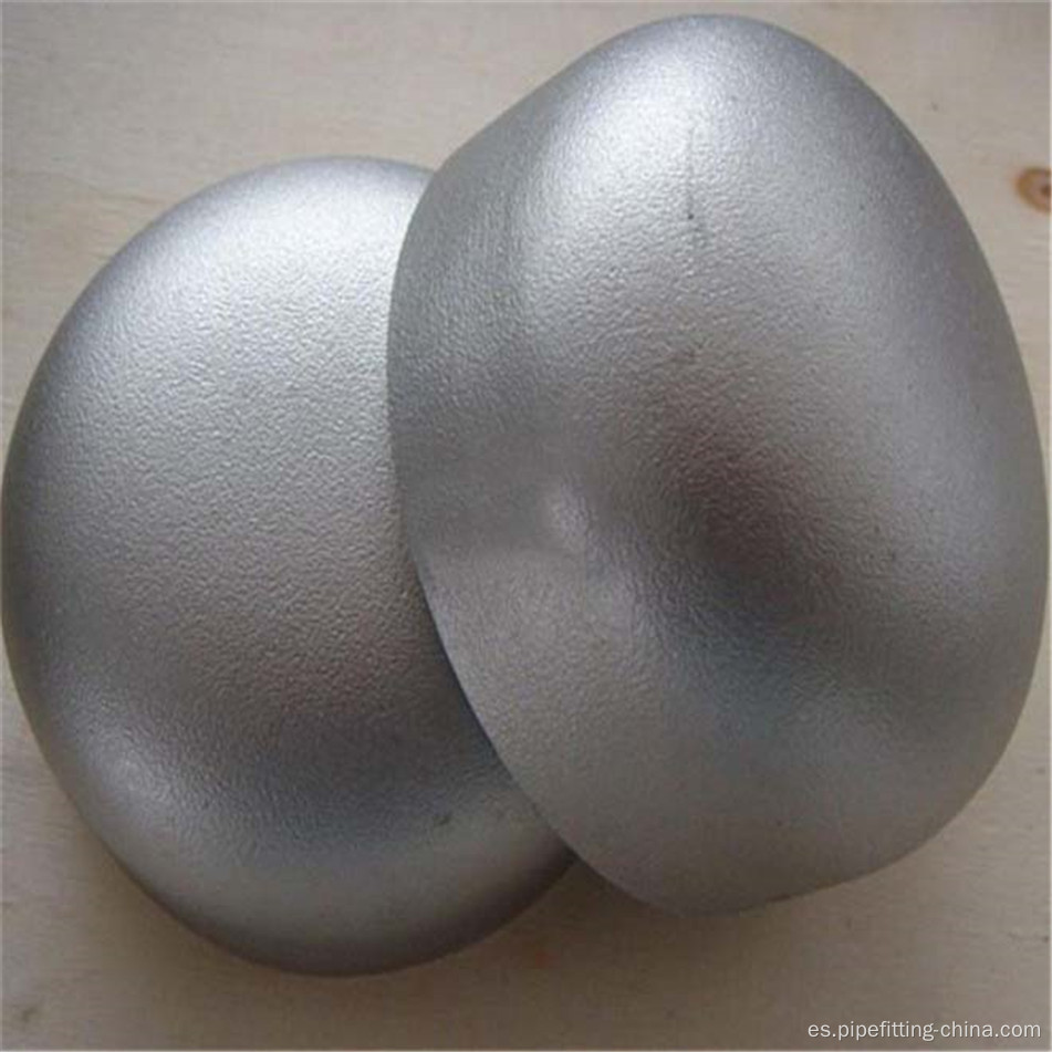 Butt Welding Seamless tapa de tubo de acero inoxidable