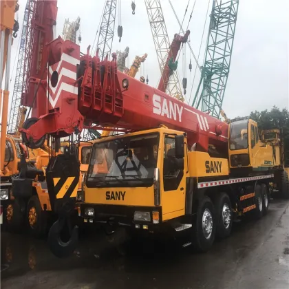 SANY and Zoomlion 50-55 Ton Truck Cranes: New Models STC500 and STC500C
