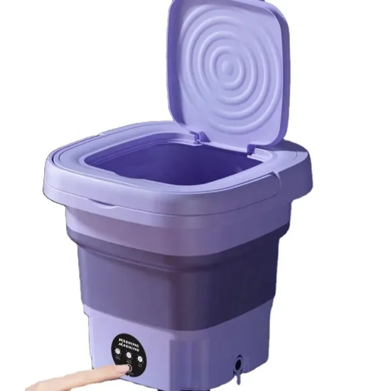 Portable Mini Folding Washing Machine for Baby Clothes, Underwear, and Socks - Best Deals and Sales