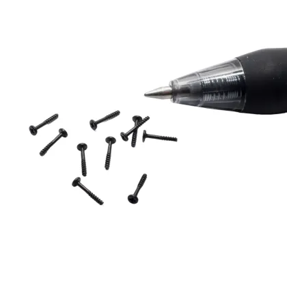 Small head cross slot flat tail CB0.6 glasses ultra-light temple screw