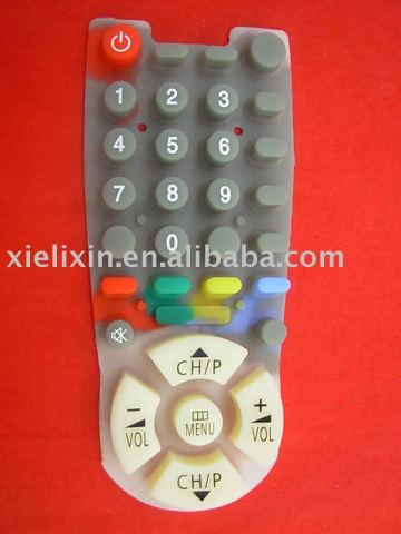 Silicone Remote Control Keypad