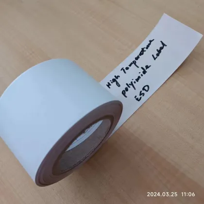 High Temperature PI Resistance Polyimide Adhesive Labels PCB ID Tracking Sticker PI label