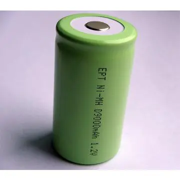 D size rechargeable NiMH battery 1.2V 9000mAh