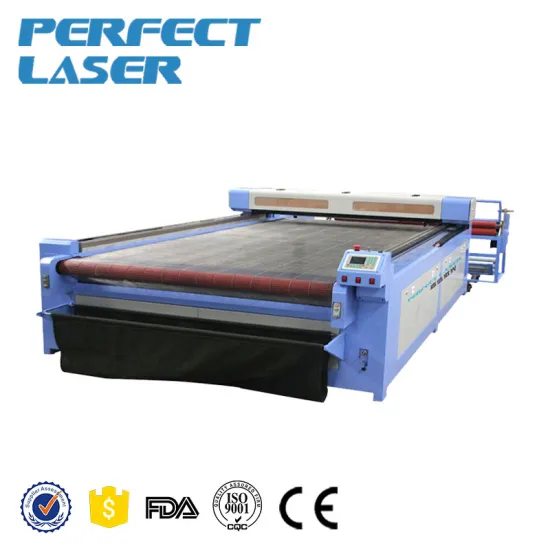 Perfect Laser- 160260 Large scale fabric laser engraving cutting machine with auto feeding system