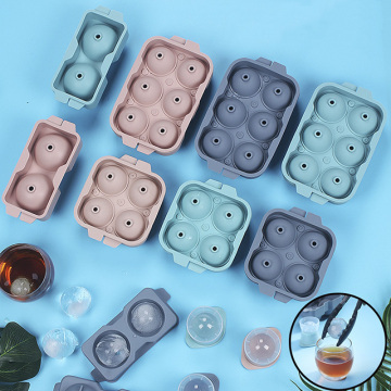 Portable Silicone Ice Ball Maker for Cocktails and Whiskey
