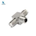 Custom Processing Machinery Parts Pipe Fittings Connector